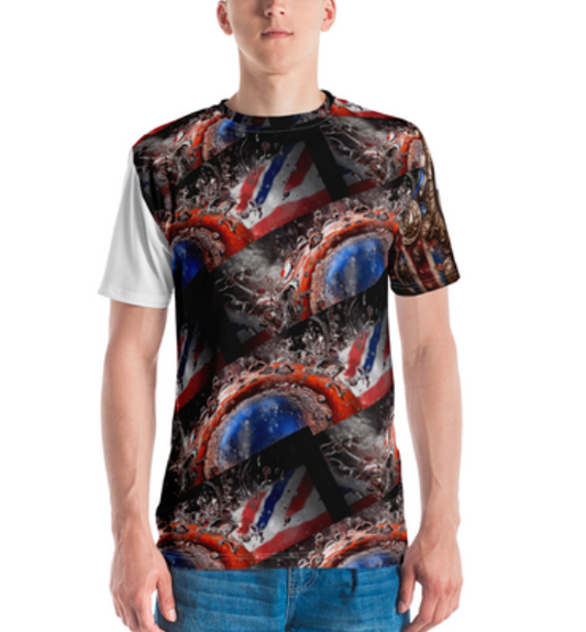 ENYAWD - Print Men's Crew Neck T-Shirt