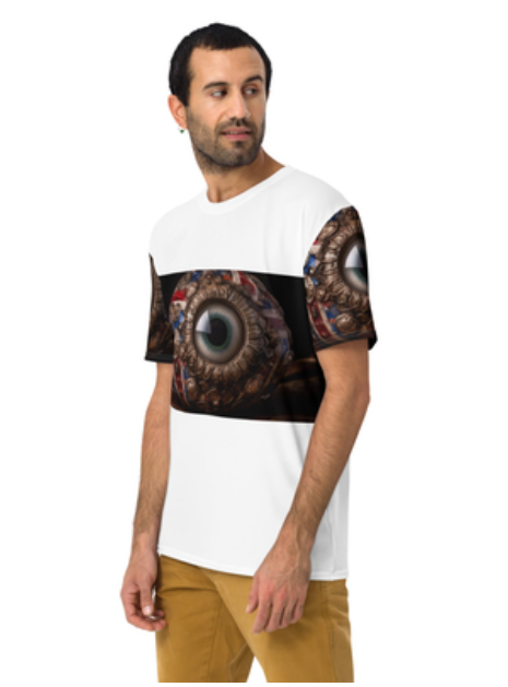 All-Over Print Men's Crew Neck T-Shirt